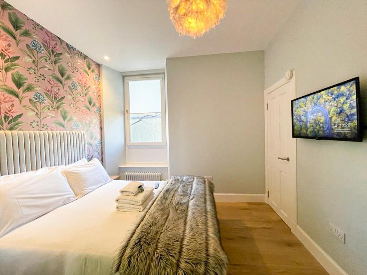 Beautiful 2Br, Private Entry In Vibrant Leith Apartment เอดินบะระ ภายนอก รูปภาพ